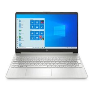 HP 15s-fq2000ne Laptop 15.6inch FHD, Core i3 3.0GHz, 4GB RAM, 256GB SSD,Shared Graphics, Win10  Silver,