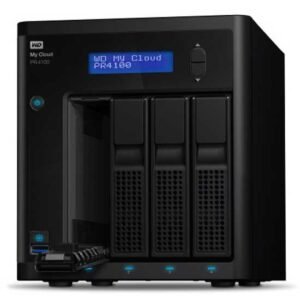 WD 24TB My Cloud PR4100 4-Bay NAS Server - WDBNFA0240KBK - Black