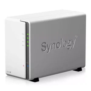 Synology 2 bay NAS DiskStation DS220j (Diskless), 2-bay; 512MB DDR4