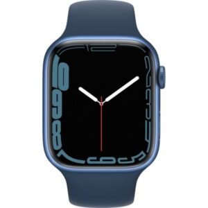 Apple Watch Series 7 GPS + Cellular, 41mm Blue Aluminium Case with Abyss Blue Sport Band