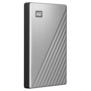 WD My Passport Ultra USB 3.0 Type-C External Hard Drive Silver